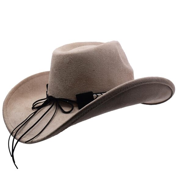 6713 Women Men Western Cowboy Cowgirl Hat With Buckle Belt Wide Brim main image 4